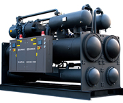 型材氧化螺桿滿液式冷凍機組